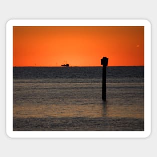 Sunrise on the Chesapeake Bay Sticker